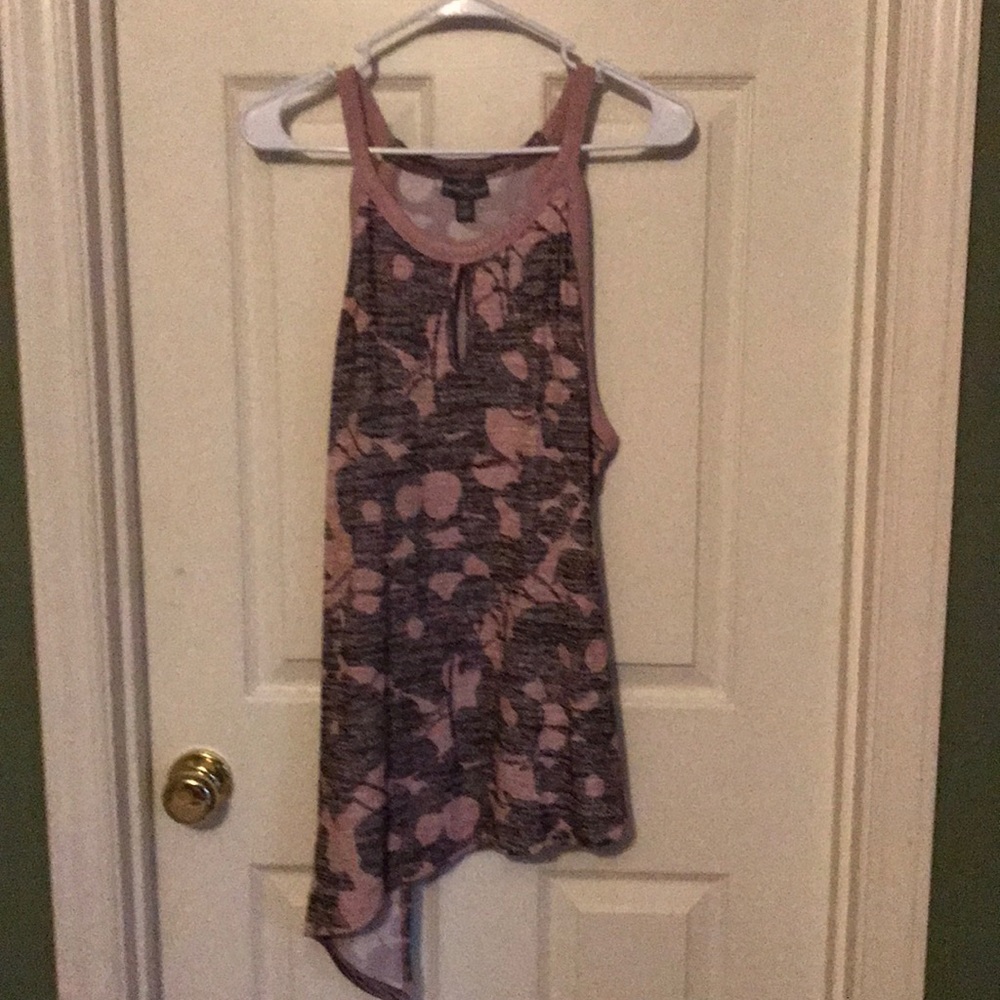 Boutique top tunic with high low sides